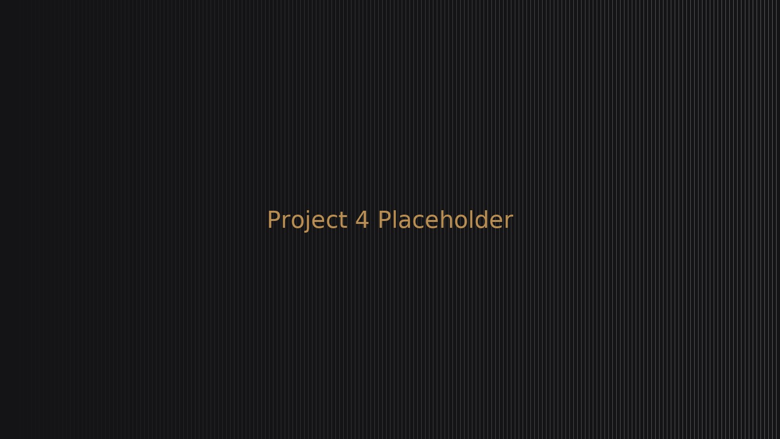 Project Four